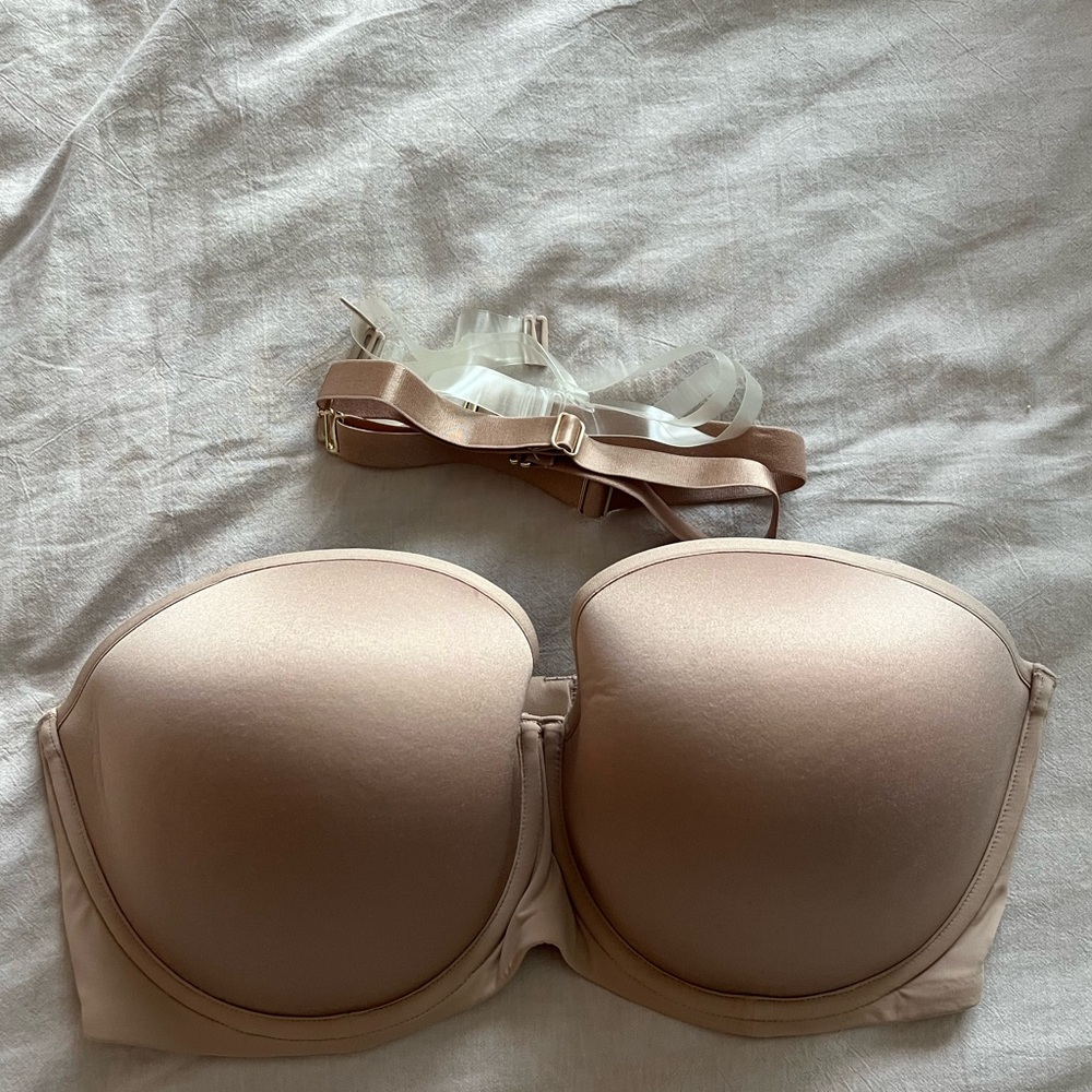 Third Love Strapless Convertible Bra - 40E (DD) - like new condition